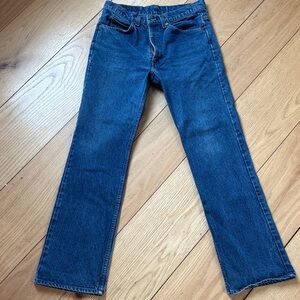 Levi 517 Vintage Orange Tab Bootcut Jeans – Made in USA